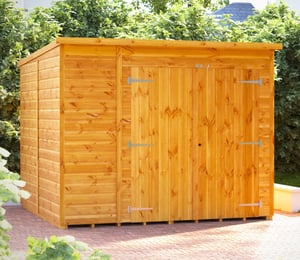 Power 8 x 8 ft Pent Storage Shed