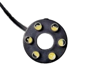 Replacement Low Voltage 6 LED White Ring Light 12v 2-pin
