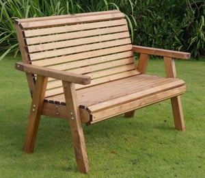 Riverco Dales Two Seater Bench