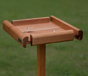 Riverside Woodcraft Open Large Bird Table
