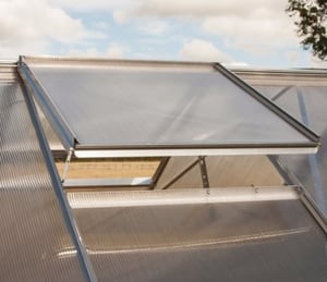 Roof Vent for 6ft wide Halls Greenhouses