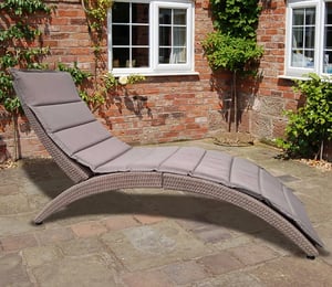 Rowlinson Albany Natural Weave Lounger