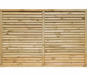 Rowlinson Cheshire Contemporary 6 x 4 ft Fence Panel