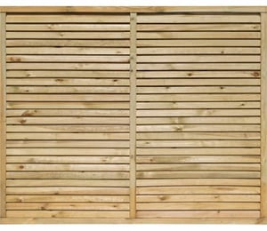 Rowlinson Cheshire Contemporary 6 x 5 ft Fence Panel
