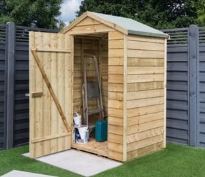 Rowlinson Overlap 4 x 3 ft Shed