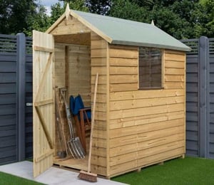 Rowlinson Overlap 4 x 6 ft Shed