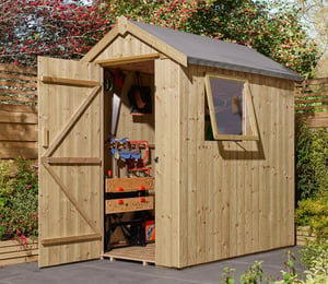 Rowlinson Premium Heritage 4 x 6 ft Apex Shed