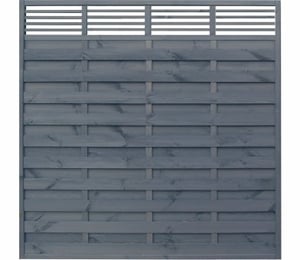 Rowlinson Sorrento 6 x 6 ft Open Top Fence Panel