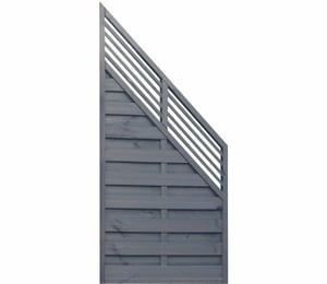 Rowlinson Sorrento Open Top Angled Fence Panel