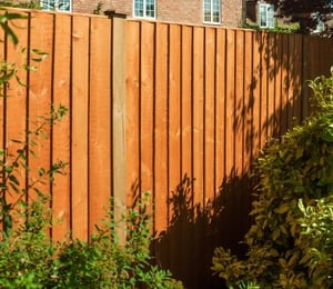 Rowlinson Vertical 6 x 3 ft Featheredge Fence Panel