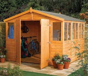 Rowlinson Workshop 9 x 18 ft Shed