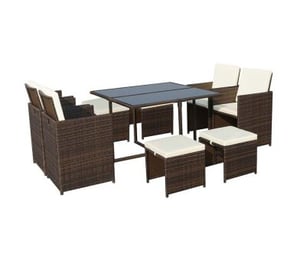 Royalcraft Cannes 8 Seater Cube Set