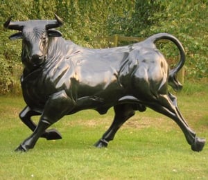 Running Bull Ornament
