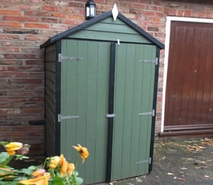 Shire Overlap 4 x 3 ft Dip Treated Shed