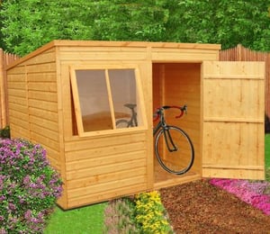Shire Pent 8 x 6 ft Dip Treated Shed