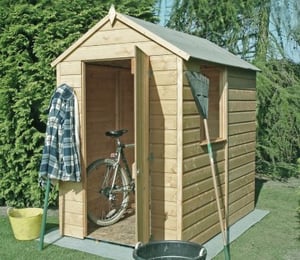 Shire Shiplap 4 x 6 ft Pressure Treated Shed