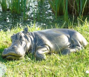 Small Hippo Ornament
