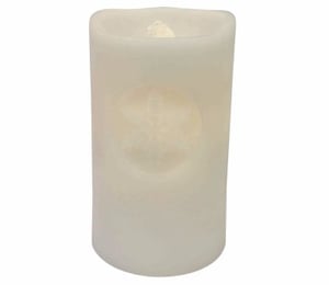 Snowflake Water Candle