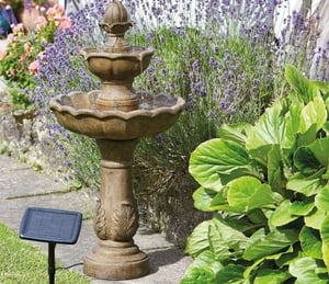 Solar Powered Kingsbury Water Feature 