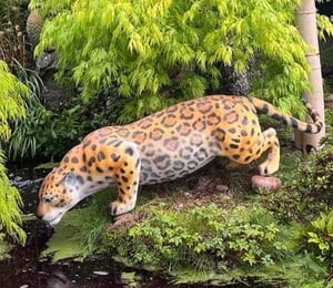 Stalking Jaguar Ornament