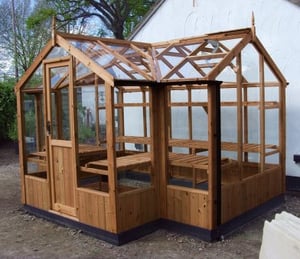 Swallow Cygnet 6 x 11 ft ThermoWood Greenhouse
