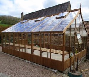 Swallow Falcon 13 x 31 ft ThermoWood Greenhouse