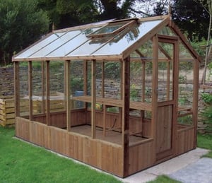 Swallow Kingfisher 6 x 10 ft ThermoWood Greenhouse