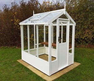 Swallow Lark 4 x 6 ft Thermowood Greenhouse
