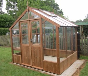 Swallow Raven 8 x 6 ft ThermoWood Greenhouse