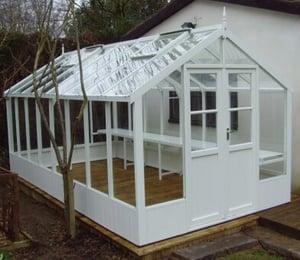 Swallow Raven 8 x 16 ft ThermoWood Greenhouse