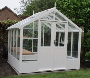 Swallow Raven 8 x 8 ft ThermoWood Greenhouse