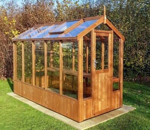 Swallow Robin 5 x 10 ft Thermowood Greenhouse
