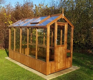 Swallow Robin 5 x 12 ft Thermowood Greenhouse