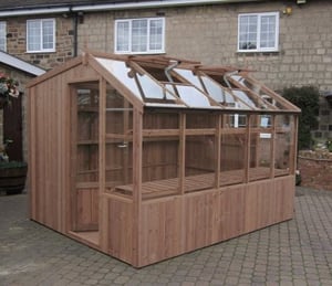 Swallow Rook 8 x 10 ft ThermoWood Potting Shed