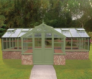 Swallow Swan 8 x 21 ft ThermoWood Greenhouse