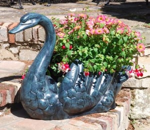 Swan Planter Ornament