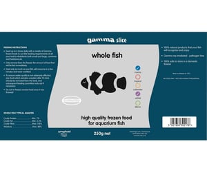Gamma Frozen Whole Fish 250g Slice Pack