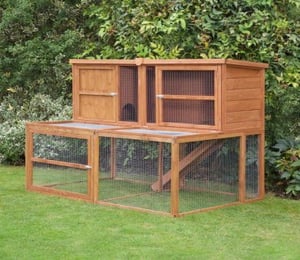 The Hutch Company Kendal 6ft Rabbit Hutch and Run