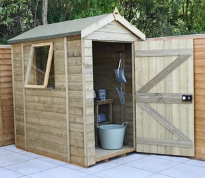 Forest Timberdale 4 x 6 ft Tongue & Groove Shed