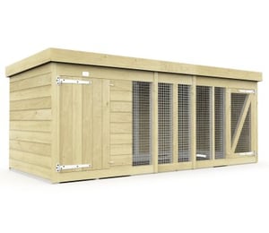 Total Store 10 x 4 ft Dog Kennel