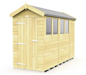 Total Store 4 x 10 ft Apex Shed