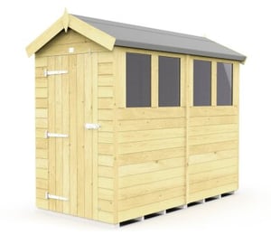 Total Store 4 x 8 ft Apex Shed