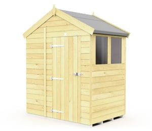Total Store 6 x 4 ft Apex Shed