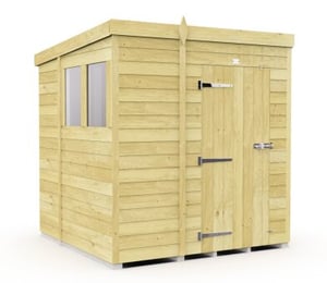 Total Store 6 x 6 ft Pent Shed