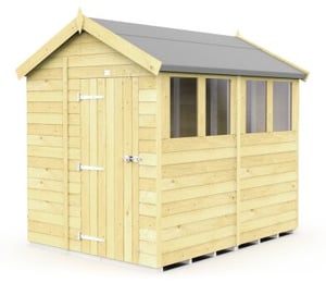 Total Store 6 x 8 ft Apex Shed