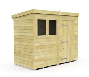 Total Store 8 x 4 ft Pent Shed