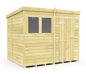 Total Store 8 x 6 ft Pent Shed