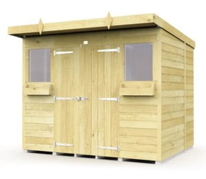 Total Store 8 x 6 ft Pent Summer Shed
