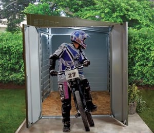 Trimetals 5 x 9 ft Motorcycle Garage