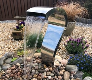 Tripoli Stainless Steel Water Feature